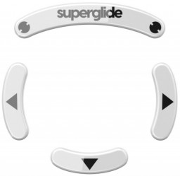 ���������� ������ (�����) Pulsar ��� ���� � Superglide ��� Logitech GPro Wireless (White)