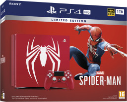   PlayStation 4 Pro (1TB) (CUH-7108) - Limited Edition +  Marvel -