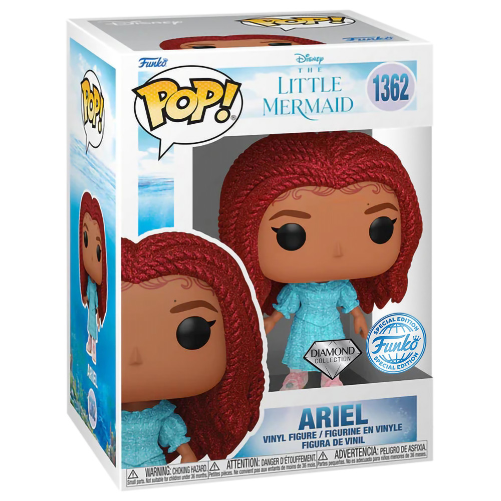 Фигурка Funko POP: Disney The Little Mermaid – Ariel Diamond Glitter Exclusive (9,5 см)