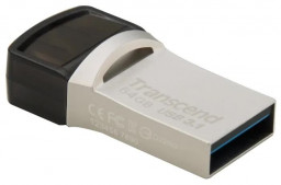 - Transcend JetFlash 890 USB 3.1 OTG 64GB
