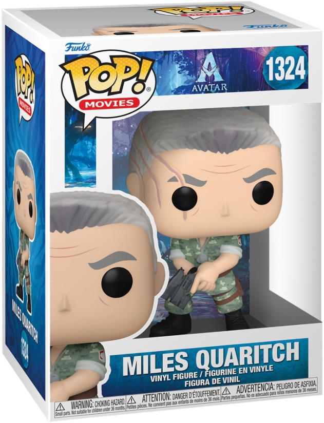 Фигурка Funko POP Movies: Avatar – Miles Quaritch (9,5 см)