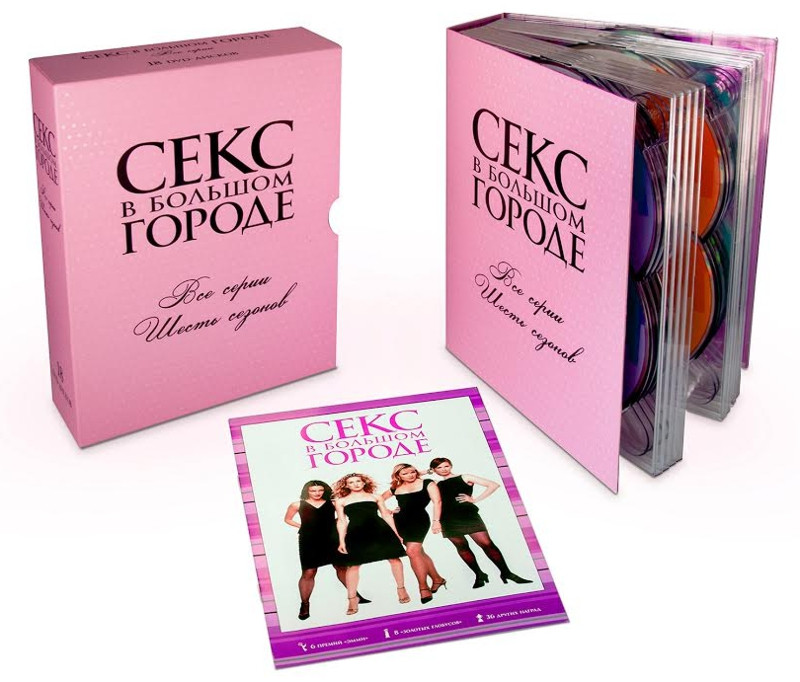Секс в большом городе: Шесть сезонов (18 DVD)
