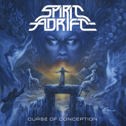 Spirit Adrift  Curse Of Conception  Transparent Blue Vinyl (LP)