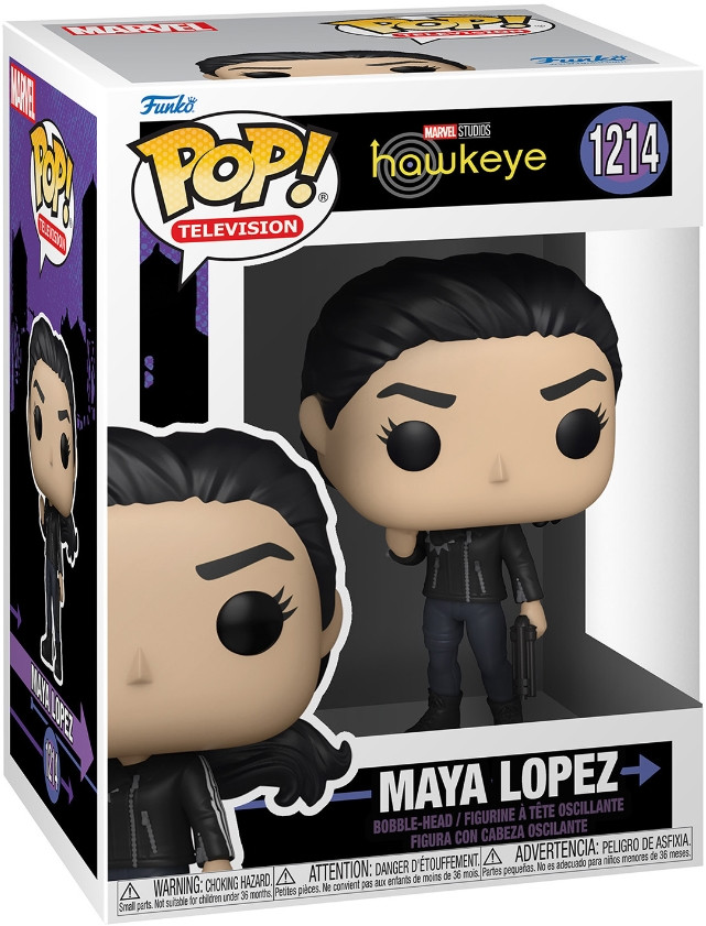  Funko POP Television Marvel: Hawkeye  Hawkeye Maya Lopez Bobble-Head (9,5 )
