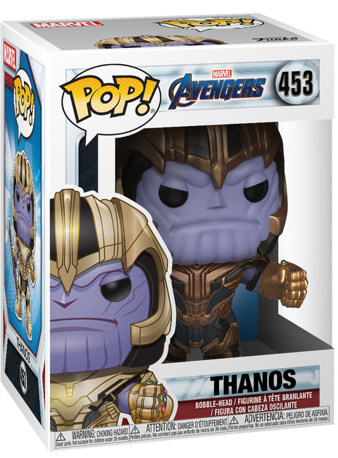  Funko POP Marvel: Avengers Endgame  Thanos Bobble-Head (9,5 )