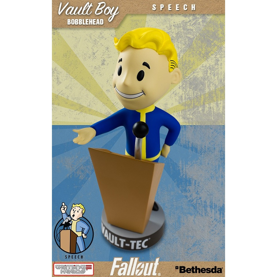  Fallout 4 Vault Boy 111 Bobbleheads: Series Two  Speech (13 )