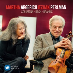 Martha Argerich, Itzhak Perlman  Schumann, Bach, Brahms (LP)