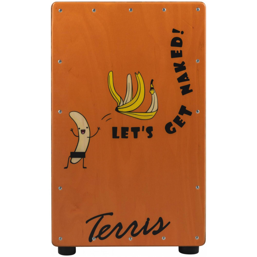 Кахон Terris KE-101-BAN Exclusive с пружинами – рисунок Банан