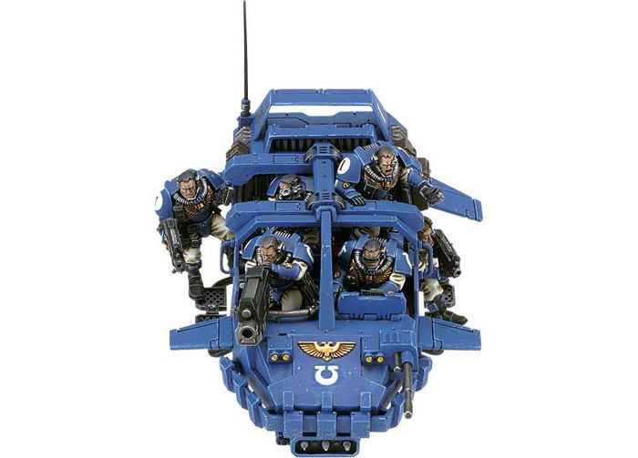   Warhammer 40,000. Space Marine Land Speeder Storm