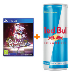  Balan Wonderworld [PS4,  ] +   Red Bull   250