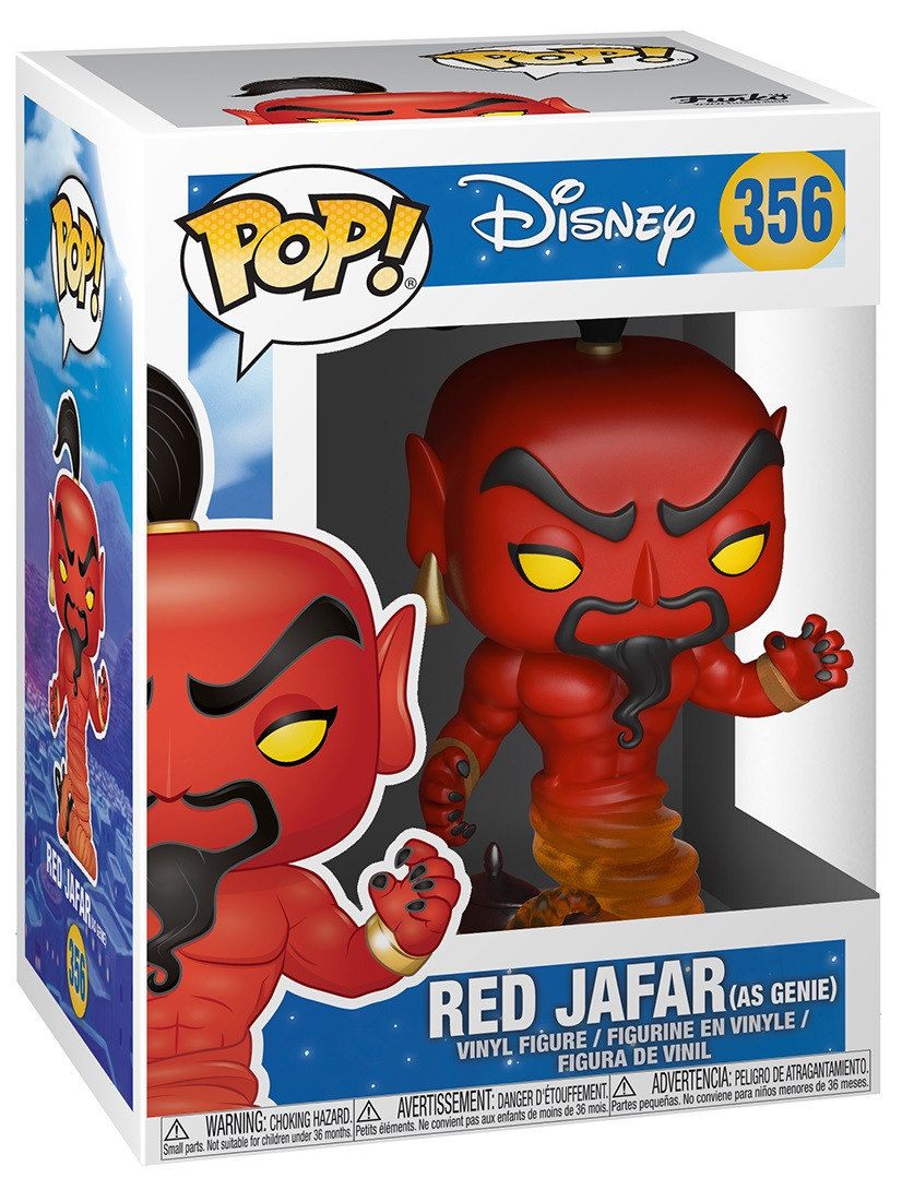  Funko POP: Disney Aladdin  Red Jafar As Genie (9,5 )