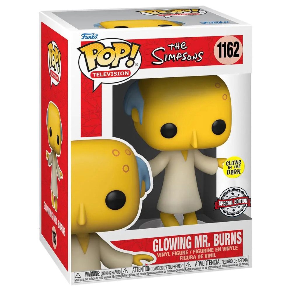  Funko POP Television: The Simpsons  Mr. Burns  [Glows In The Dark] (9,5 ) Exclusive