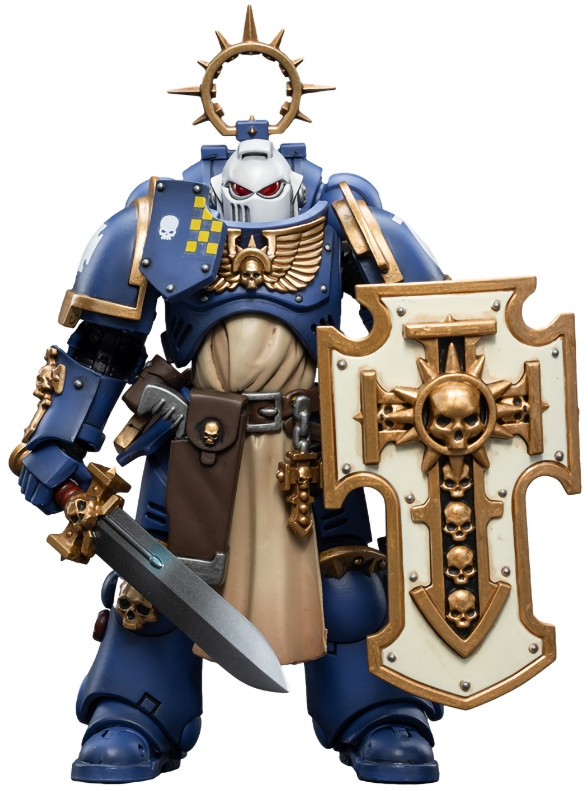 Фигурка Warhammer 40 000: Ultramarines – Bladeguard Veteran 02 1:18 (12 см)