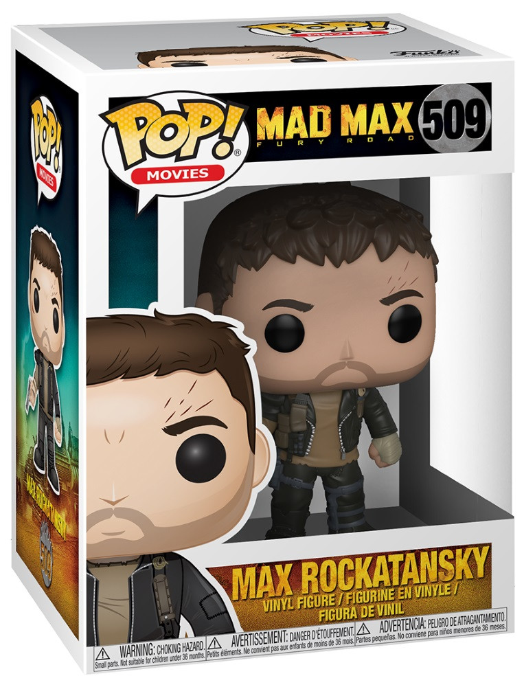  Funko POP Movies: Mad Max Fury Road  Max Rockatansky With Gun (9,5 )