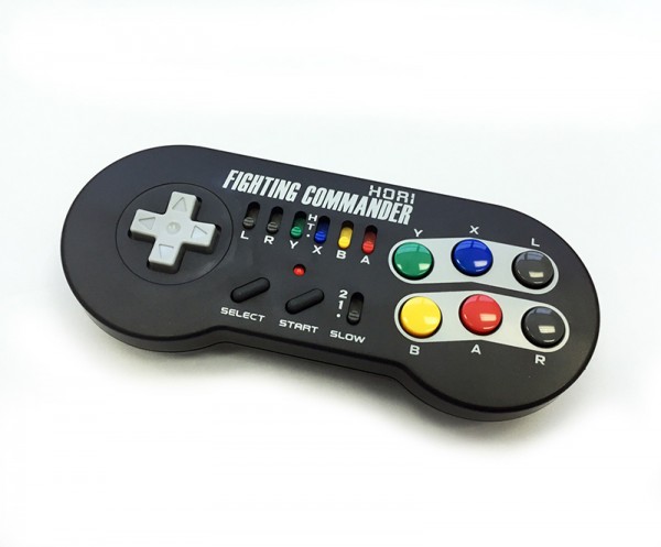 Геймпад Hori Fighting Commander Wireless беспроводной для Super Nintendo Classic