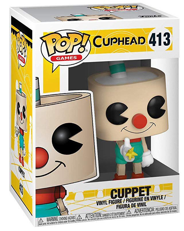 Фигурка Funko POP Games: Cuphead – Legendary Cuppet (9,5 см)