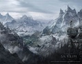  Skyrim Wallscroll. Valley