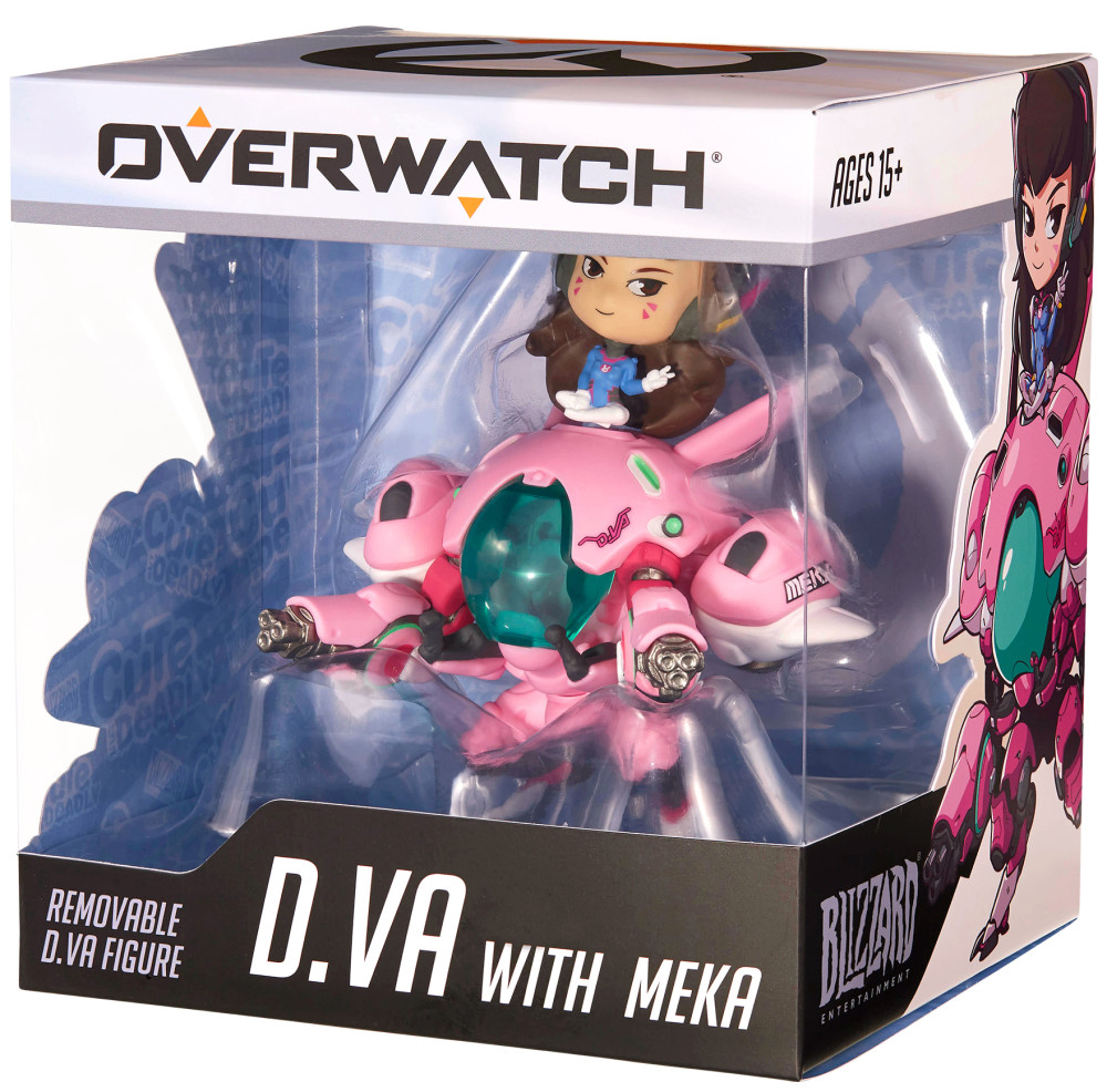 Фигурка Overwatch: Cute But Deadly – D.Va With Meka (8 см)