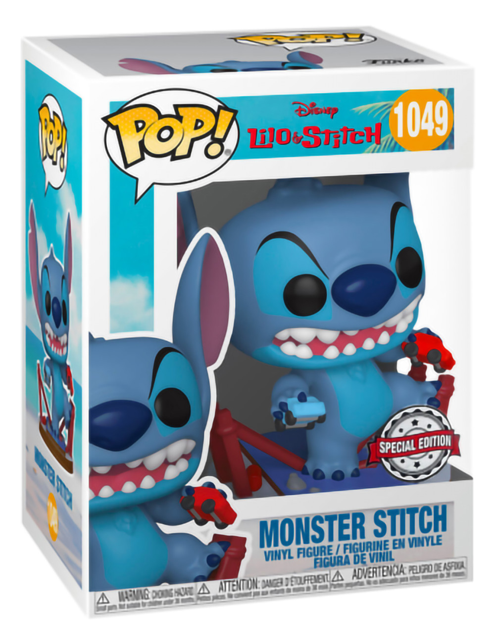  Funko POP Disney: Lilo & Stitch  Monster Stitch Exclusive (9,5 )