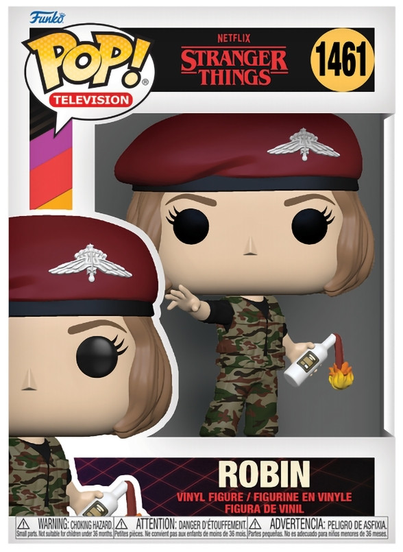  Funko POP Televison: Stranger Things S4  Hunter Robin with Cocktail (9,5 )