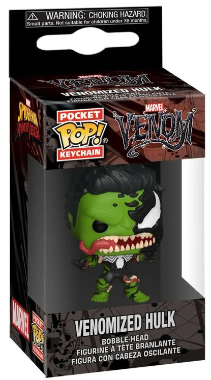 Брелок Funko POP Marvel: Venom – Venomized Hulk (4 см)