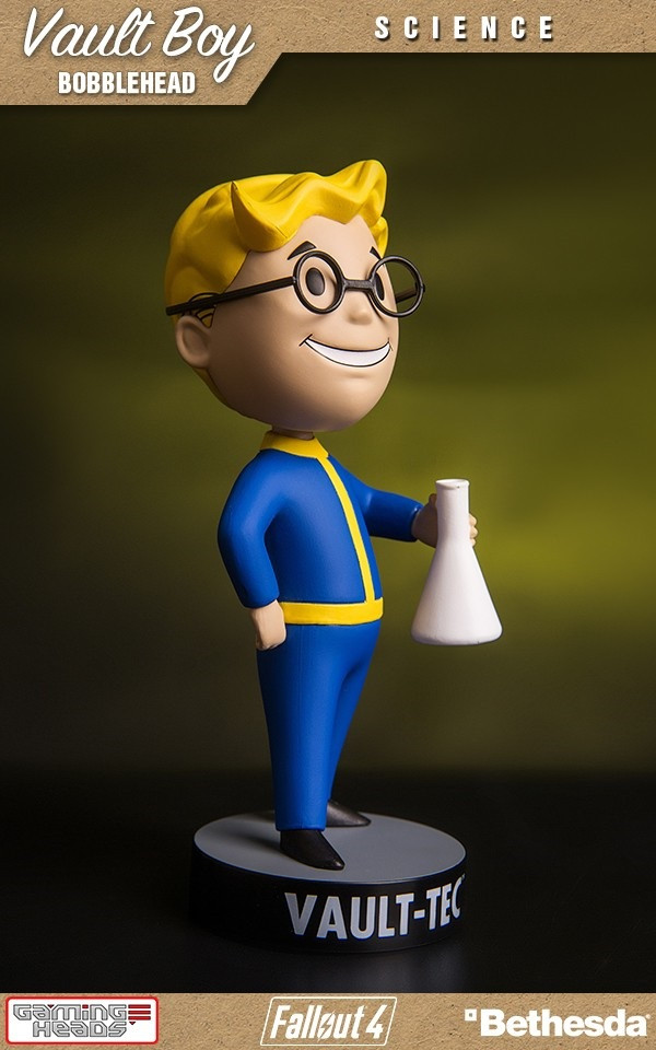  Fallout 4 Vault Boy 111 Bobbleheads: Series Three  Science (13 )