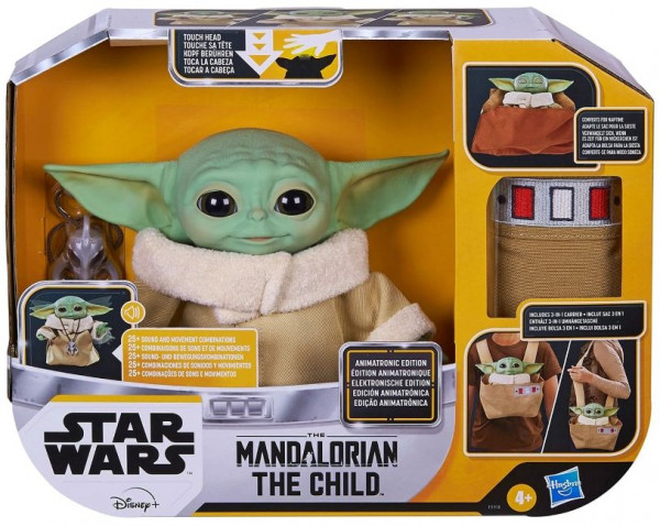 Star Wars: The Mandalorian – The Child Animatronic Edition With Carrier (19 см)