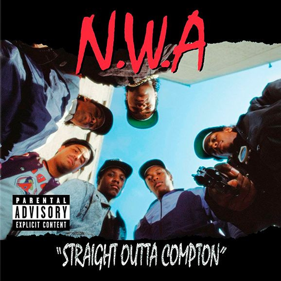 N.W.A.  Straight Outta Compton  LP + ����� ��� LP Brush It �����