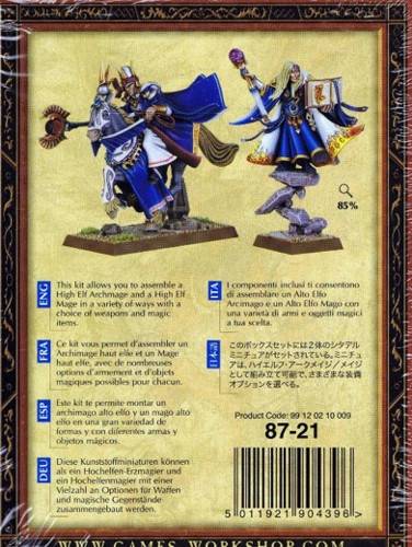 ����� �������� Warhammer 40,000. High Elf Archmage And Mage