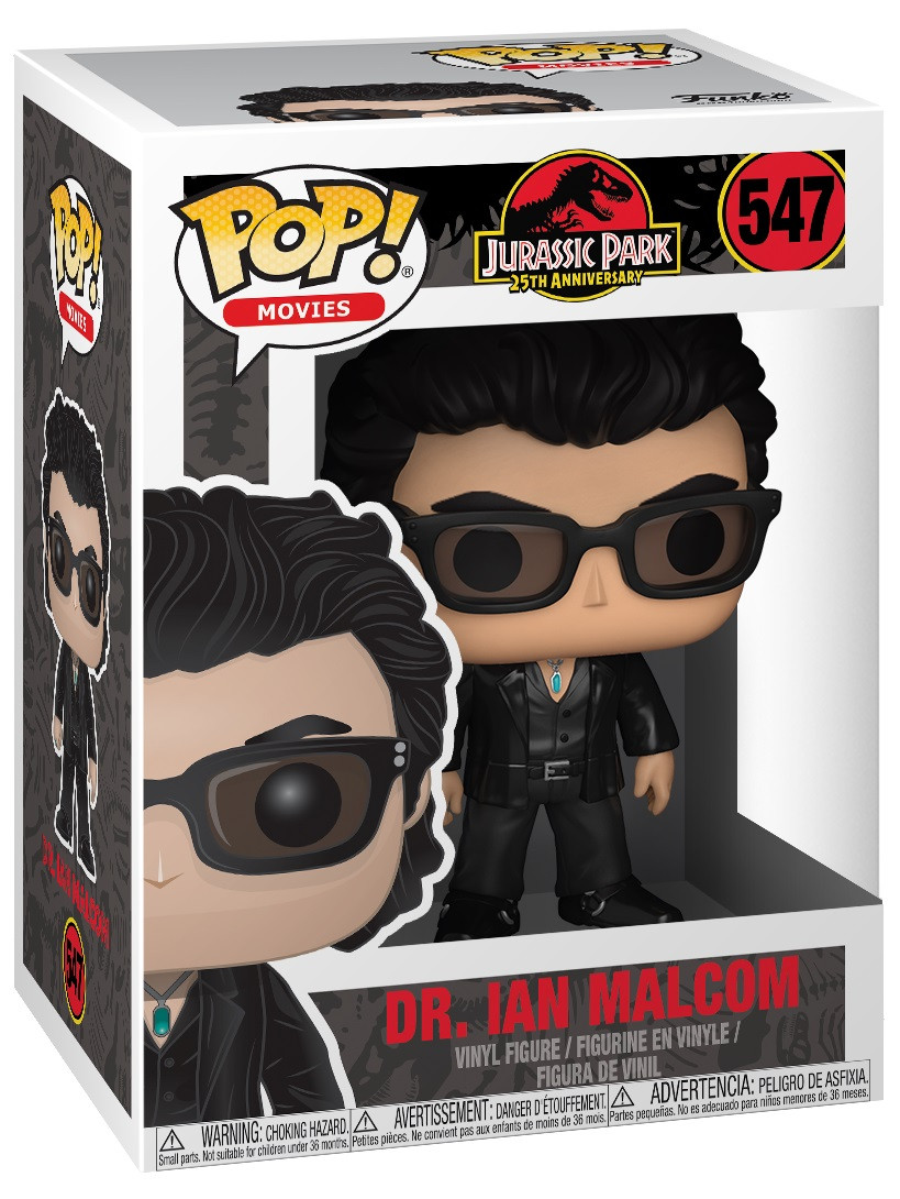  Funko POP Movies: Jurassic Park  Dr. Ian Malcolm (9,5 )