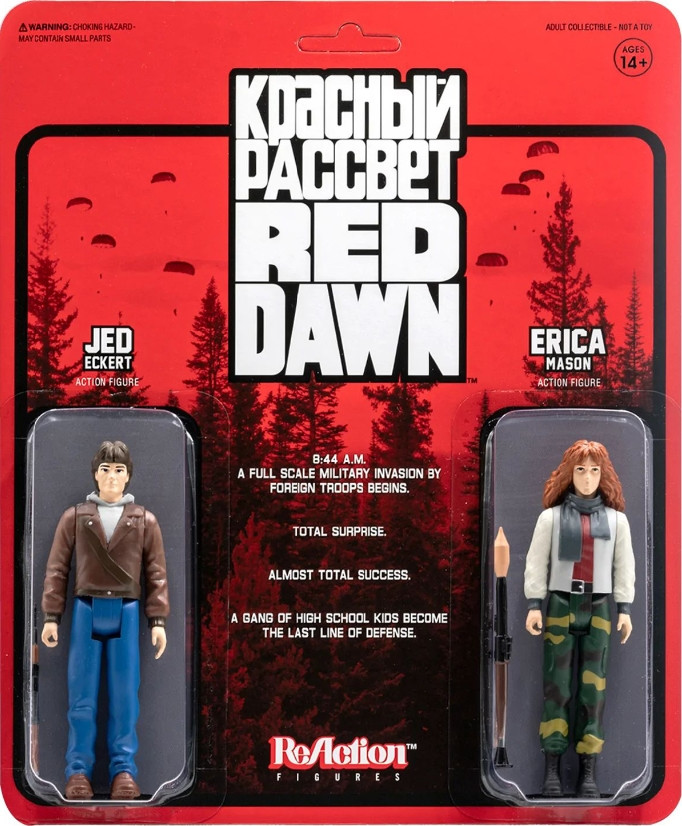 Фигурка ReAction Figure: Red Dawn – Jed Eckert And Erica Mason (2 шт.) (9,5 см)