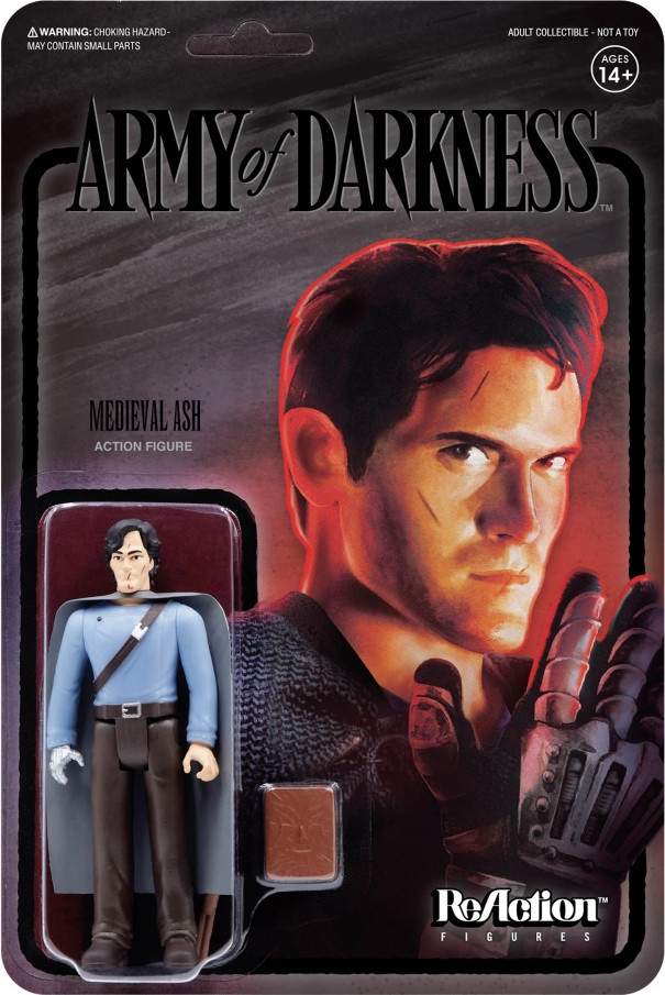   ReAction Figure  Army Of Darkness : Medieval Ash [Midnight]  Wave 2 (9 )