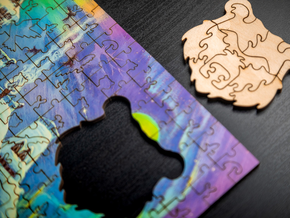 Wooden Puzzles: .  