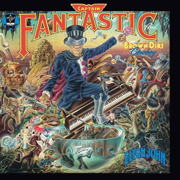 ELTON JOHN  Captain Fantastic And The Brown Dirt Cow  LP +    LP   250 