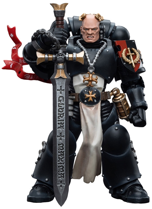 Фигурка Warhammer 40 000: Black Templars – Emperor's Champion Bayard's Revenge 1:18 (12 см)