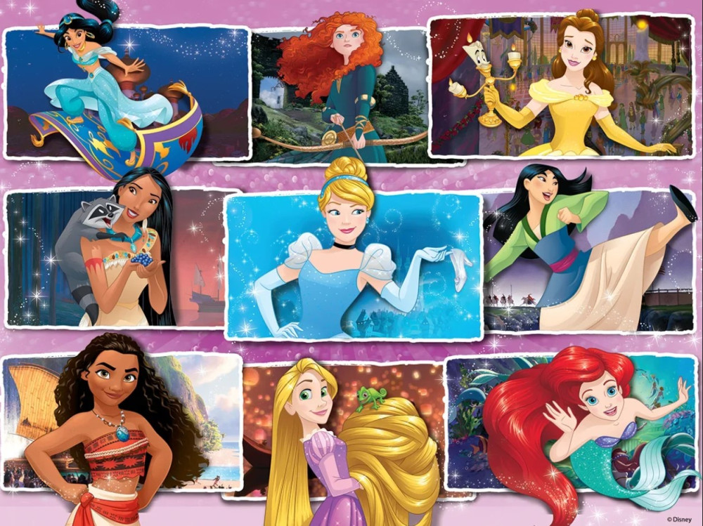 Prime 3D Puzzle: Disney – Принцесса 2 (100 элементов)