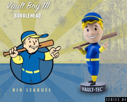  Fallout 4 Vault Boy 111 Bobbleheads: Series Four  Big Leagues (13 )