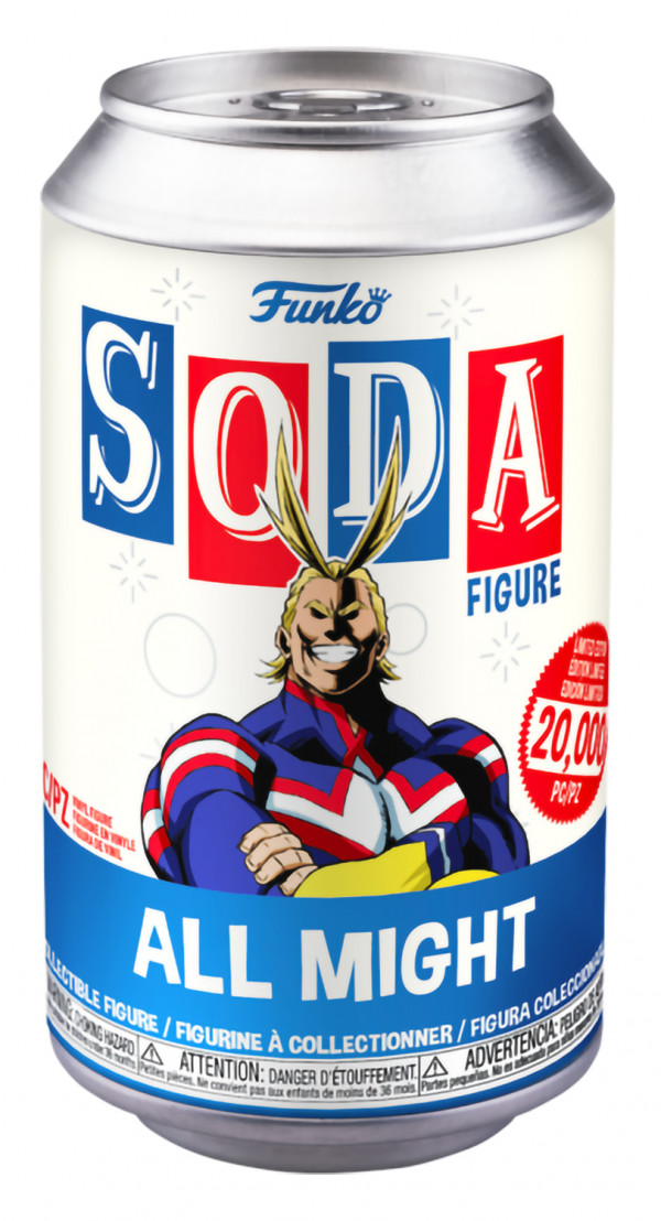Фигурка Funko SODA: My Hero Academia – All Might With Chase (12 см)