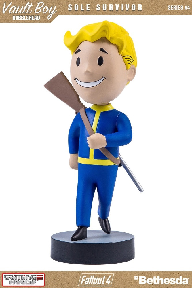  Fallout 4 Vault Boy 111 Bobbleheads: Series Four  Sole Survivor (13 )