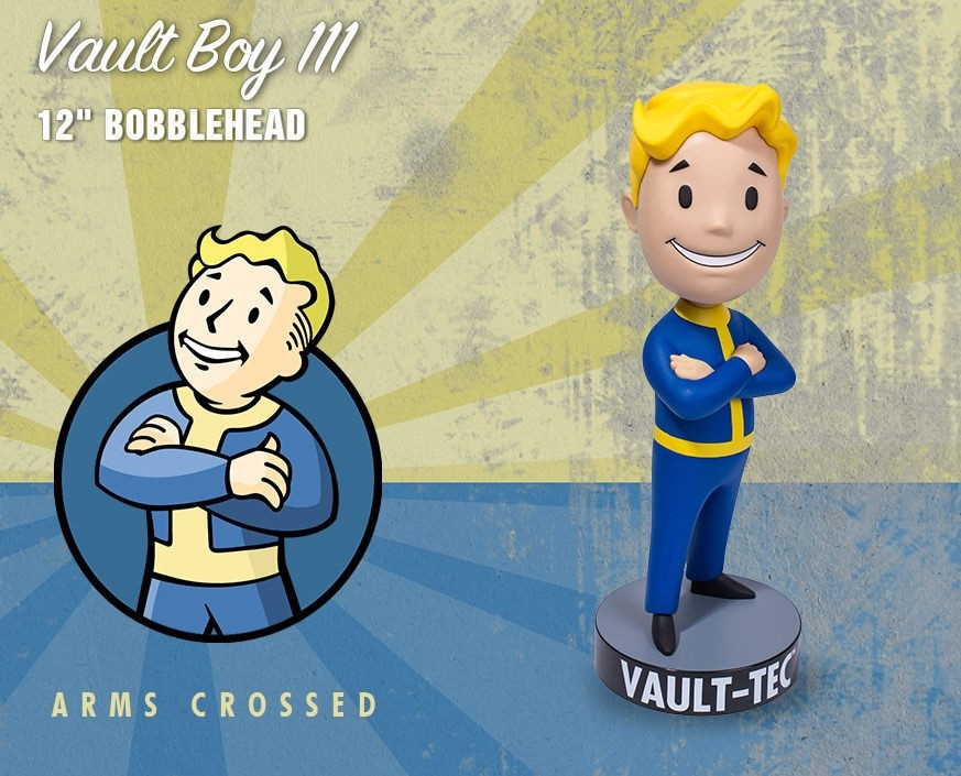Фигурка Fallout 4 Vault Boy 111 Bobbleheads – Arms Crossed (30 см)