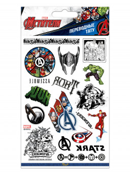 Набор татуировок переводных Мстители  / The Avengers 2