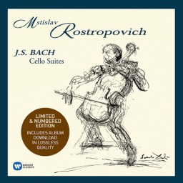 Mstislav Rostropovich. J.S.Bach: Cello Suites (4 LP)