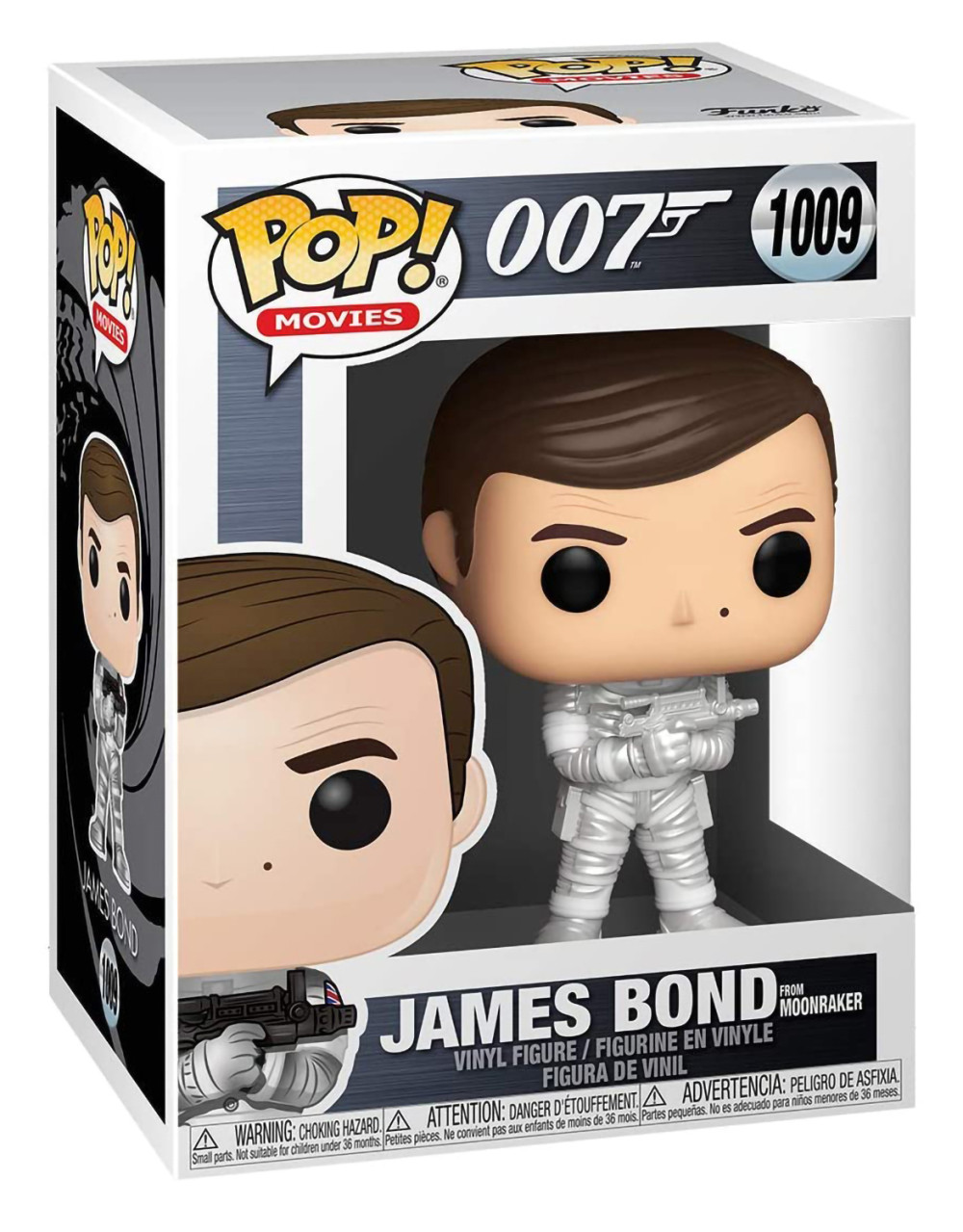  Funko POP Movies: James Bond 007  James Bond From Moonraker (9,5 )