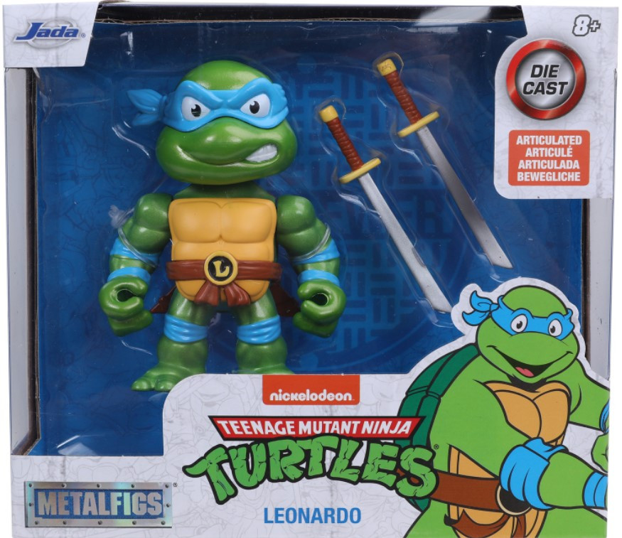 Фигурка Metalfigs: Teenage Mutant Ninja – Leonardo (10 см)