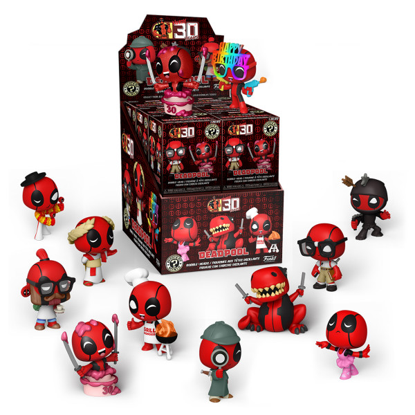 Фигурка Funko Marvel: Deadpool 30th – Mystery Minis Blind Box (1шт. в ассортименте)