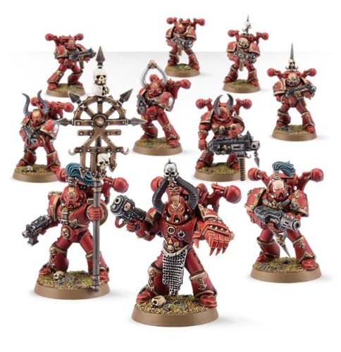 Набор миниатюр Warhammer 40,000. Chaos Space Marines (новая версия)