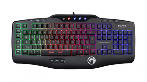 Клавиатура Marvo KG750 проводная игровая с подсветкой для PC