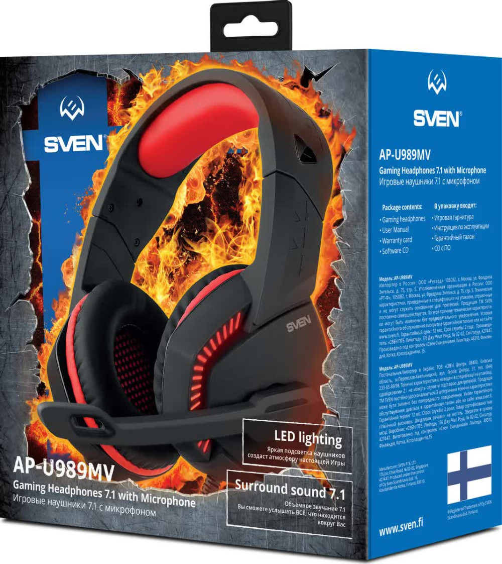 ������� ��������� SVEN AP-U989MV ��������� ��� PC
