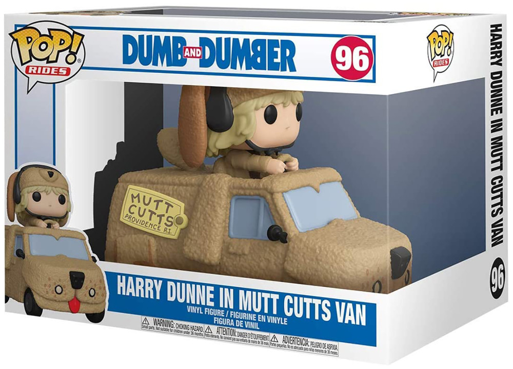 Фигурка Funko POP Rides: Dumb And Dumber – Harry Dunne In Mutt Cutts Van