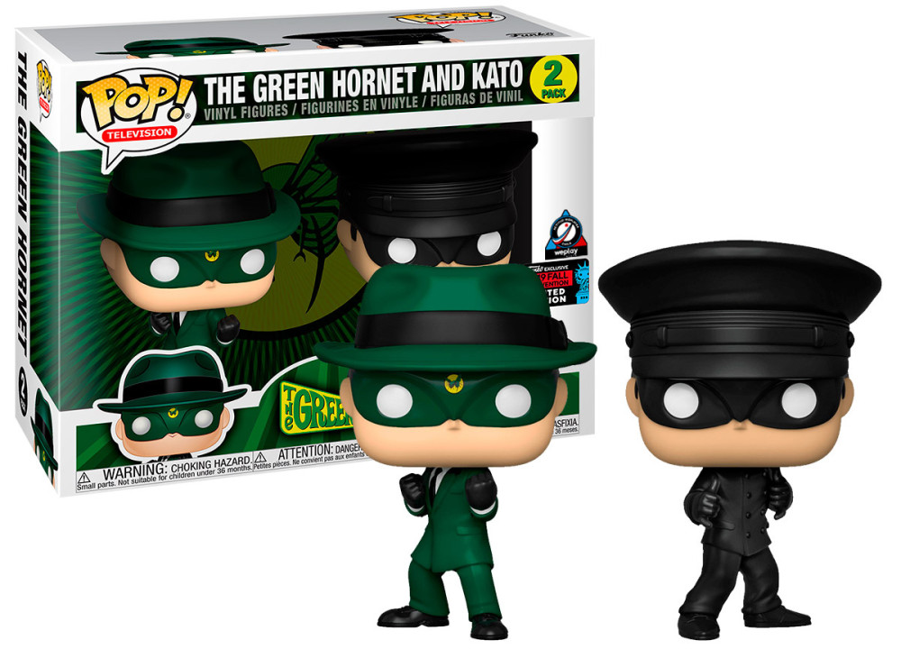  Funko POP Television: The Green Hornet  The Green Hornet And Kato (9,5 ) (2-Pack)
